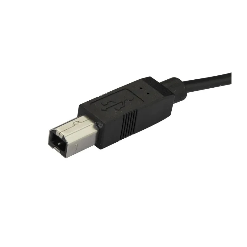 StarTech.com USB 2.0 Male USB Type C to Male USB B Cable Black 2m USB2CB2M