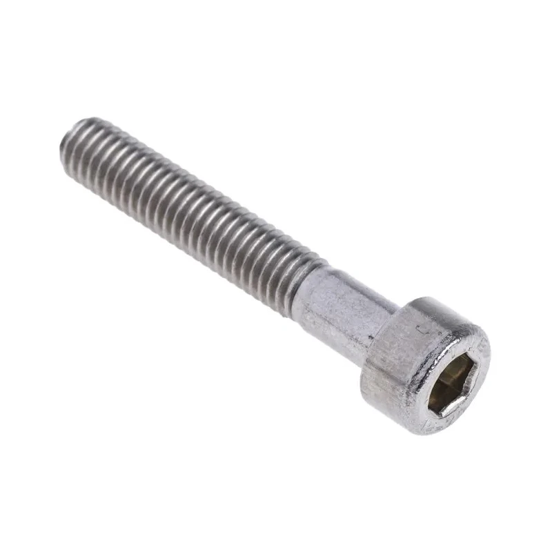 RS PRO Stainless Steel Hex Socket Cap Screw M5 x 30 mm, Plain Finish, DIN 912 Standard 290-130