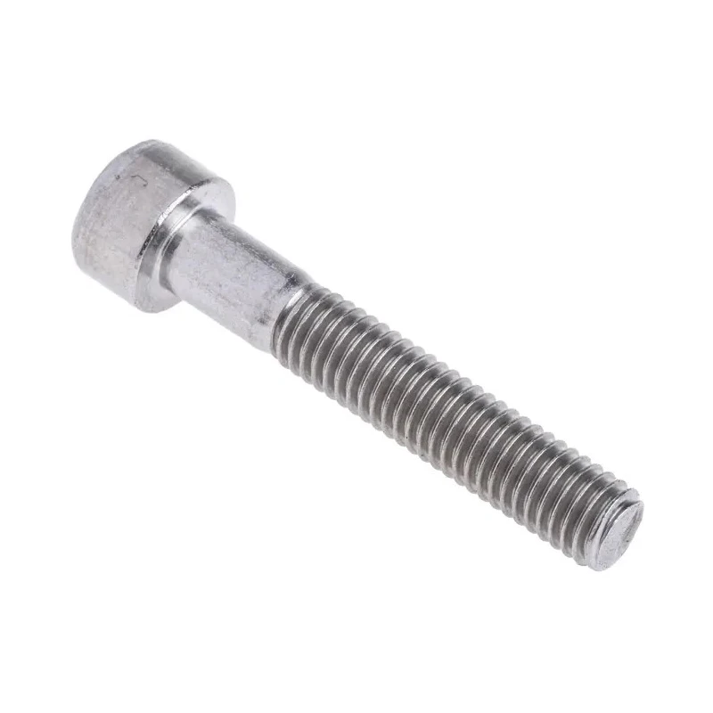 RS PRO Stainless Steel Hex Socket Cap Screw M5 x 30 mm, Plain Finish, DIN 912 Standard 290-130
