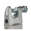 RS PRO Beam Clamp Steel with Electroplated Zinc Finish Maximum Load 45kg Hole Diameter 11mm Flange Thickness 19mm 291-111