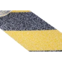 Advance Tapes Black Yellow Polyvinyl Chloride 50mm x 18m Hazard Tape 1mm Thickness AT2000
