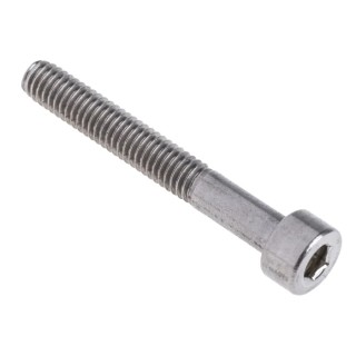 RS PRO Stainless Steel Hex Socket Cap Screw M4 x 30 mm, Plain Finish DIN 912 290-118