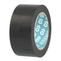 Advance Tapes Black Masking Tape 50mm Width x 33m Length Rubber Adhesive Polyethylene Terephthalate Backing AT30