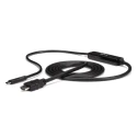 StarTech.com USB-C to HDMI Adapter Cable USB 3.1 Thunderbolt 3 Compatible 4k Resolution CDP2HDMM1MB