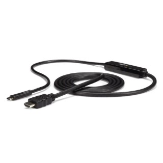 StarTech.com USB-C to HDMI Adapter Cable USB 3.1 Thunderbolt 3 Compatible 4k Resolution CDP2HDMM1MB