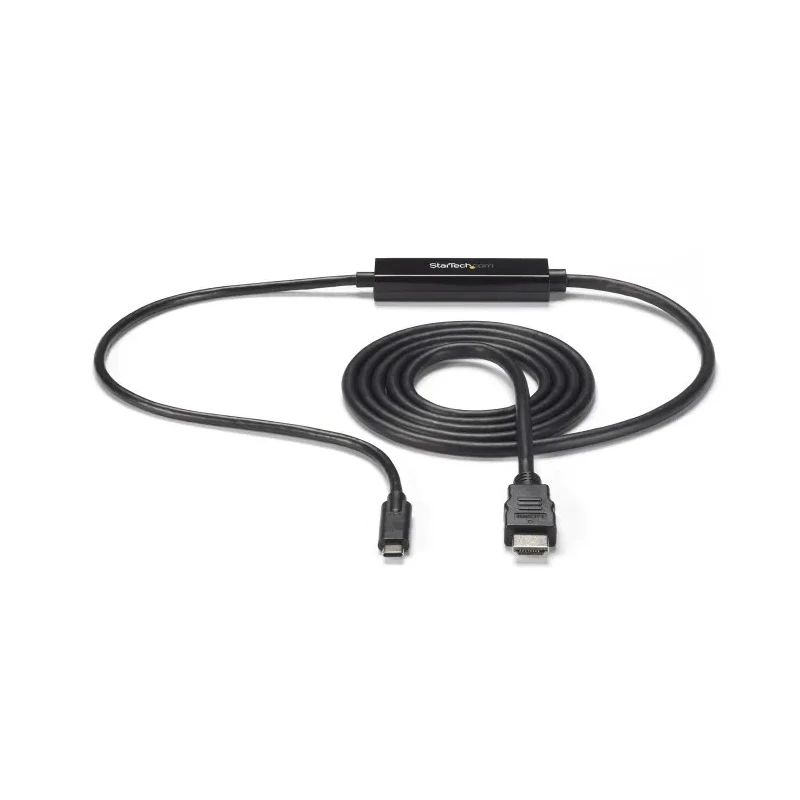 StarTech.com USB-C to HDMI Adapter Cable USB 3.1 Thunderbolt 3 Compatible 4k Resolution CDP2HDMM1MB