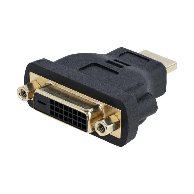 StarTech.com HDMI to DVI-D AV Adapter Black 48mm Length HDMIDVIMF
