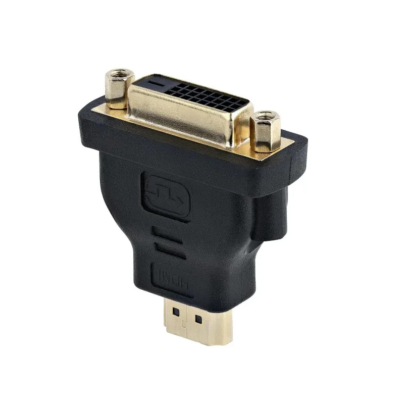 StarTech.com HDMI to DVI-D AV Adapter Black 48mm Length HDMIDVIMF