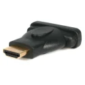 StarTech.com HDMI to DVI-D AV Adapter Black 48mm Length HDMIDVIMF