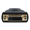 StarTech.com HDMI to DVI-D AV Adapter Black 48mm Length HDMIDVIMF