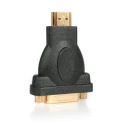 StarTech.com HDMI to DVI-D AV Adapter Black 48mm Length HDMIDVIMF