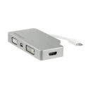 StarTech.com USB Type-C to Mini DisplayPort, DVI, HDMI, VGA 4-Display Adapter USB 3.1 CDPVGDVHDMDP