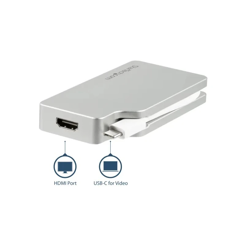StarTech.com USB Type-C to Mini DisplayPort, DVI, HDMI, VGA 4-Display Adapter USB 3.1 CDPVGDVHDMDP