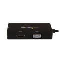 StarTech.com USB 3.1 USB-C to VGA, HDMI, DVI Video Adapter 1 Display Supported 4K Resolution CDPVGDVHDBP