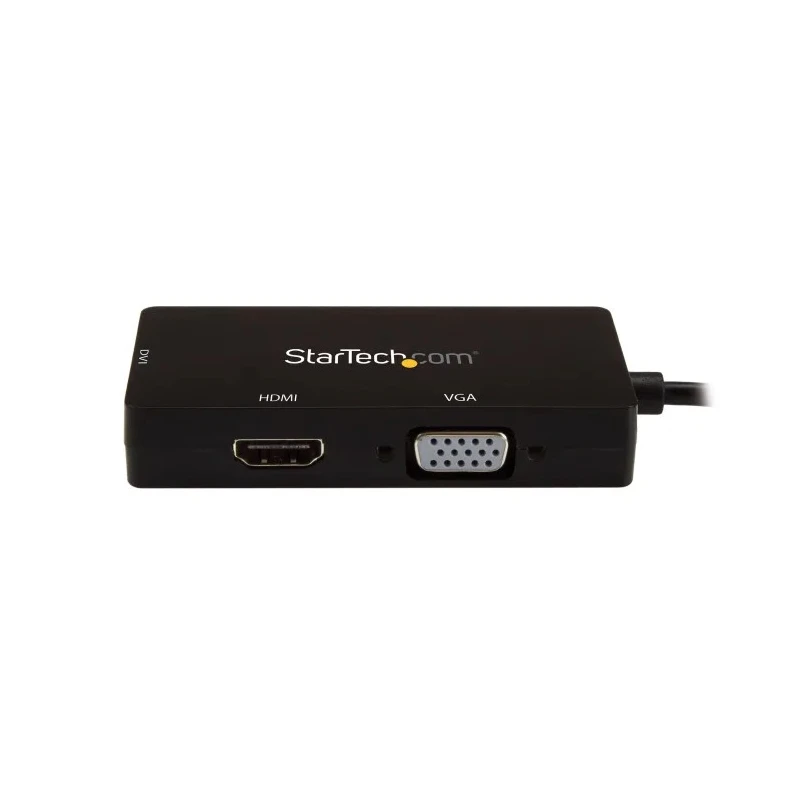 StarTech.com USB 3.1 USB-C to VGA, HDMI, DVI Video Adapter 1 Display Supported 4K Resolution CDPVGDVHDBP