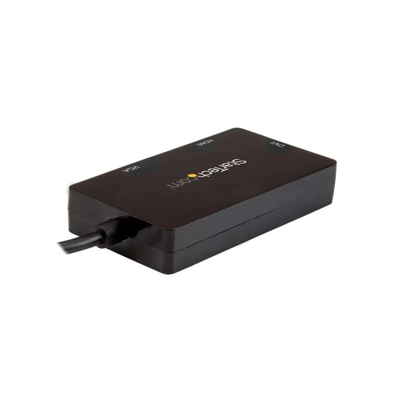 StarTech.com USB 3.1 USB-C to VGA, HDMI, DVI Video Adapter 1 Display Supported 4K Resolution CDPVGDVHDBP