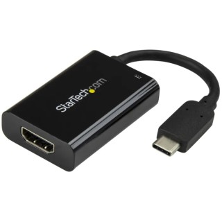 RS PRO USB C to HDMI Adapter 4K 60Hz USB Power Delivery Thunderbolt 3 CDP2HDUCP