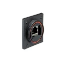 Bulgin PX0890 Series RJ45 Connector Female Flange Cat6a Shielded Straight 1 Port PX0890