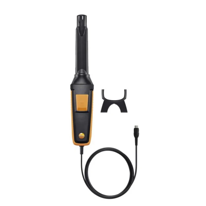 Testo CO2 Data Logging Probe with USB Communication, 0 to 10000 ppm, 0°C to 50°C, 95 %RH Max, Battery-Powered 0632 1552