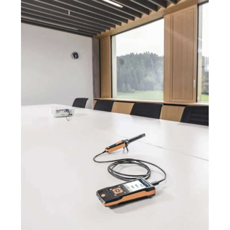 Testo CO2 Data Logging Probe with USB Communication, 0 to 10000 ppm, 0°C to 50°C, 95 %RH Max, Battery-Powered 0632 1552