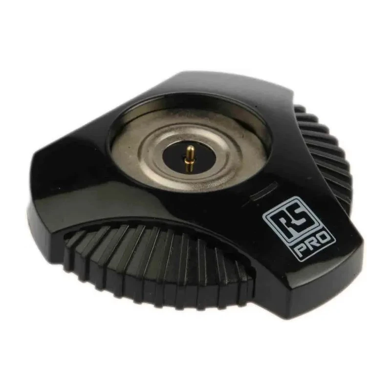 RS PRO LED Pocket Torch Black Rechargeable Lithium-ion 300 lm 93 mm 176-6035