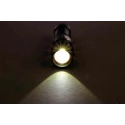 RS PRO LED Pocket Torch Black Rechargeable Lithium-ion 300 lm 93 mm 176-6035