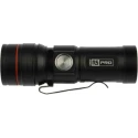 RS PRO LED Pocket Torch Black Rechargeable Lithium-ion 300 lm 93 mm 176-6035