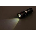 RS PRO LED Pocket Torch Black Rechargeable Lithium-ion 300 lm 93 mm 176-6035