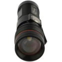 RS PRO LED Pocket Torch Black Rechargeable Lithium-ion 300 lm 93 mm 176-6035