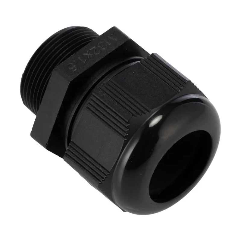 ABB NCG Series Black Nylon Cable Gland M32 Thread Size 18 mm Min. 25 mm Max. IP66 IP68 7TCA303070R0106 NCG-M323B