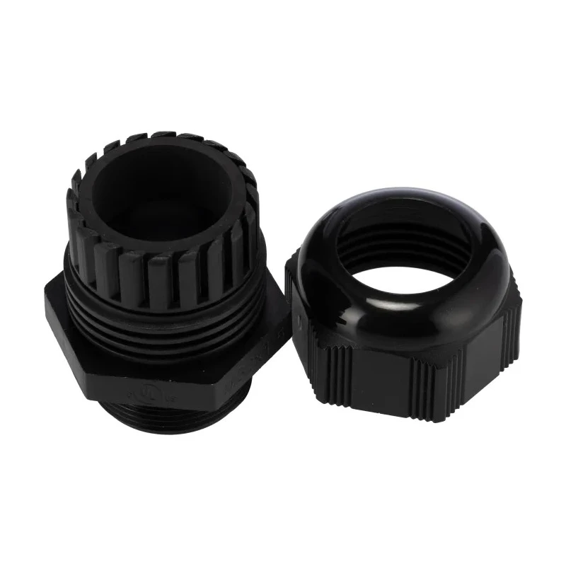 ABB NCG Series Black Nylon Cable Gland M32 Thread Size 18 mm Min. 25 mm Max. IP66 IP68 7TCA303070R0106 NCG-M323B