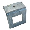 RS PRO Hot Dipped Galvanised Window Beam Clamp, Channel Size 41 mm, Bolt Size M10, 80mm Length 176-6898