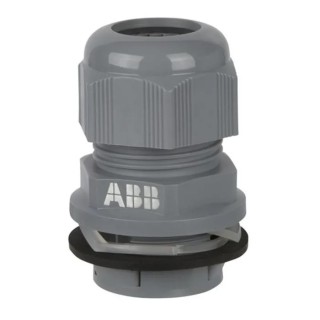 ABB NPG Series Black Nylon Cable Gland M32 Thread Size, 15 mm Min., 21 mm Max., IP66, IP68 7TCA303070R0004 NPG-M321B