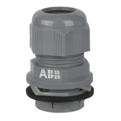 ABB NPG Series Black Nylon Cable Gland M32 Thread Size, 15 mm Min., 21 mm Max., IP66, IP68 7TCA303070R0004 NPG-M321B