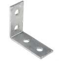 RS PRO Steel Angle Bracket for Use with Channel/Strut 102 mm x 40 mm 176-6899