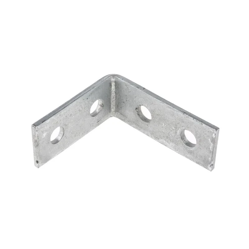 RS PRO Steel Angle Bracket for Use with Channel/Strut 102 mm x 40 mm 176-6899