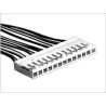 Hirose DF1B Female Connector Housing 2.5 mm Pitch 4 Way 2 Row Straight DF1B