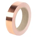 RS PRO Conductive Metallic Tape, Copper Foil, 19mm x 33m, Thermosetting Acrylic Adhesive, 155°C Max 176-7499