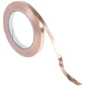 RS PRO Conductive Metallic Tape Copper Foil 10mm X 33m Temperature Resistant up to 155°C 176-7500