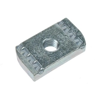RS PRO Zinc Plated Plain Channel Nut Thread Size M8 for Channel/Strut Installation 176-6939