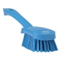 Vikan Hard Bristle Blue Scrubbing Brush 36 mm Bristle Length, Polyester Bristle Material 41923