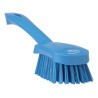 Vikan Hard Bristle Blue Scrubbing Brush 36 mm Bristle Length, Polyester Bristle Material 41923
