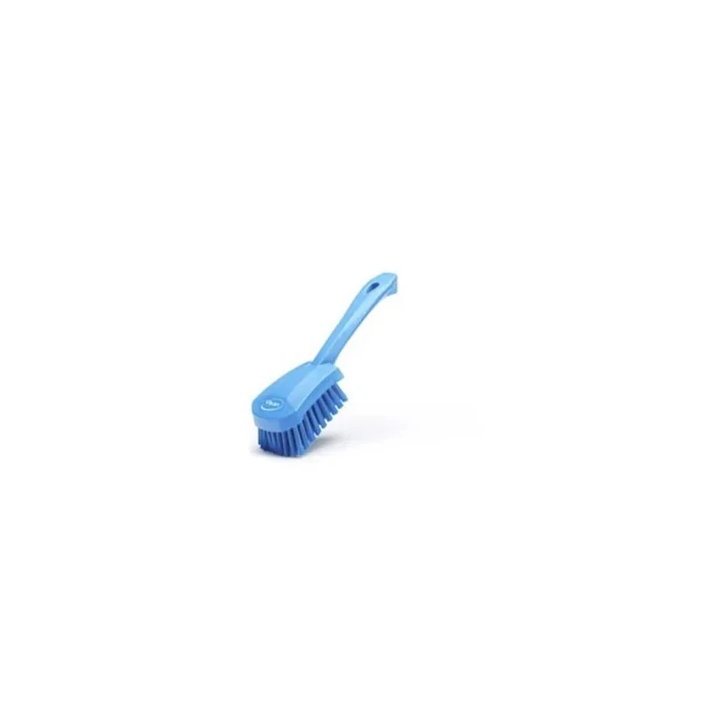 Vikan Hard Bristle Blue Scrubbing Brush 36 mm Bristle Length, Polyester Bristle Material 41923