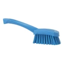 Vikan Hard Bristle Blue Scrubbing Brush 36 mm Bristle Length, Polyester Bristle Material 41923