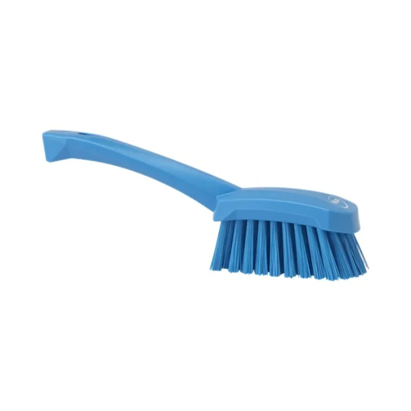 Vikan Hard Bristle Blue Scrubbing Brush 36 mm Bristle Length, Polyester Bristle Material 41923