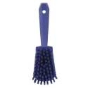 Vikan Hard Bristle Purple Scrubbing Brush 36 mm Bristle Length Polyester Material 41928