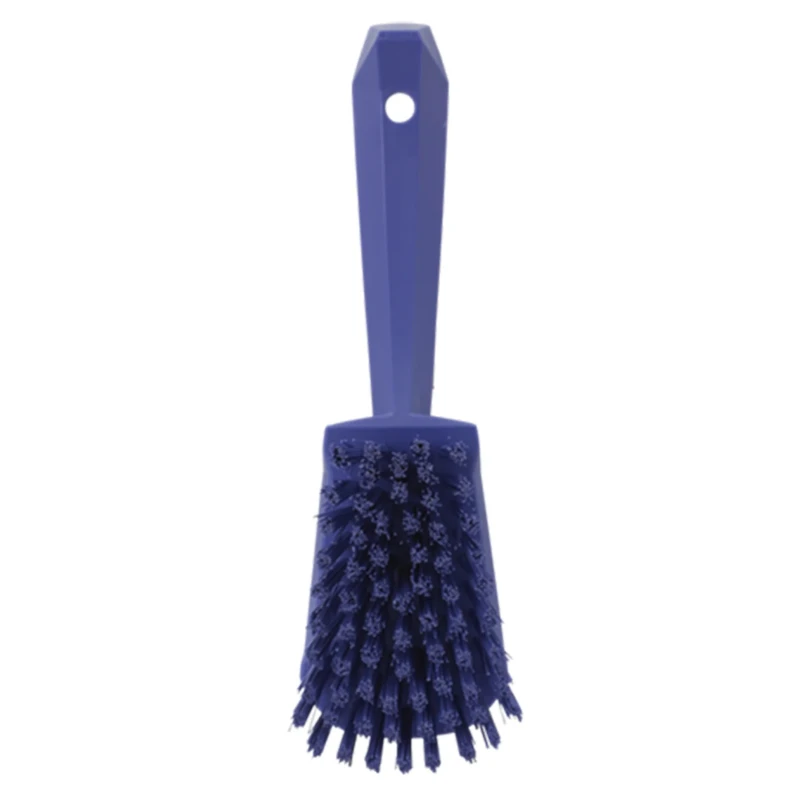 Vikan Hard Bristle Purple Scrubbing Brush 36 mm Bristle Length Polyester Material 41928