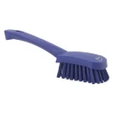 Vikan Hard Bristle Purple Scrubbing Brush 36 mm Bristle Length Polyester Material 41928