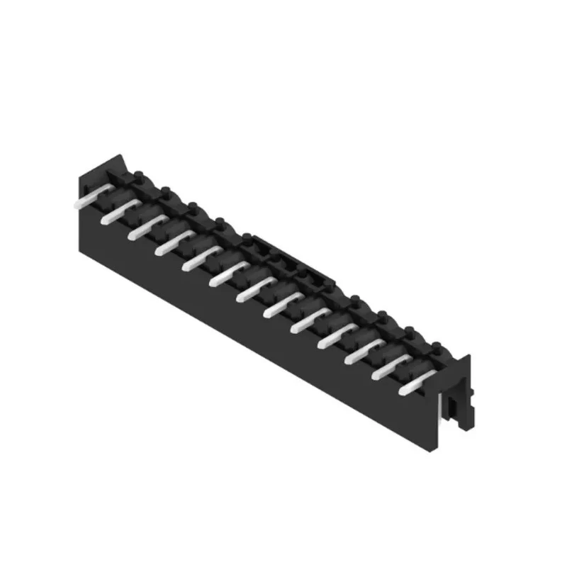 Weidmüller SL Series Pluggable Terminal Block, 13-Contact, 5.08 mm Pitch, 1 Row, Black Copper Magnesium Alloy 1780060000
