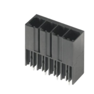 Weidmüller SV Series PCB Connector 6-Contact 7.62 mm Pitch 1 Row Male Straight Solder Connection Black 1930640000